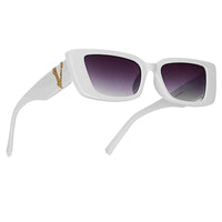 Unisex Free Size Rectangle Sunglasses