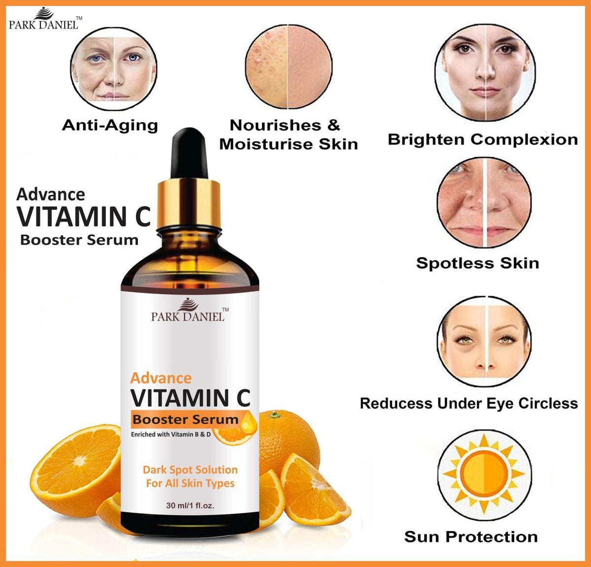 Park Daniel Vitamin C Booster Serum For Nourished & Bright Skin