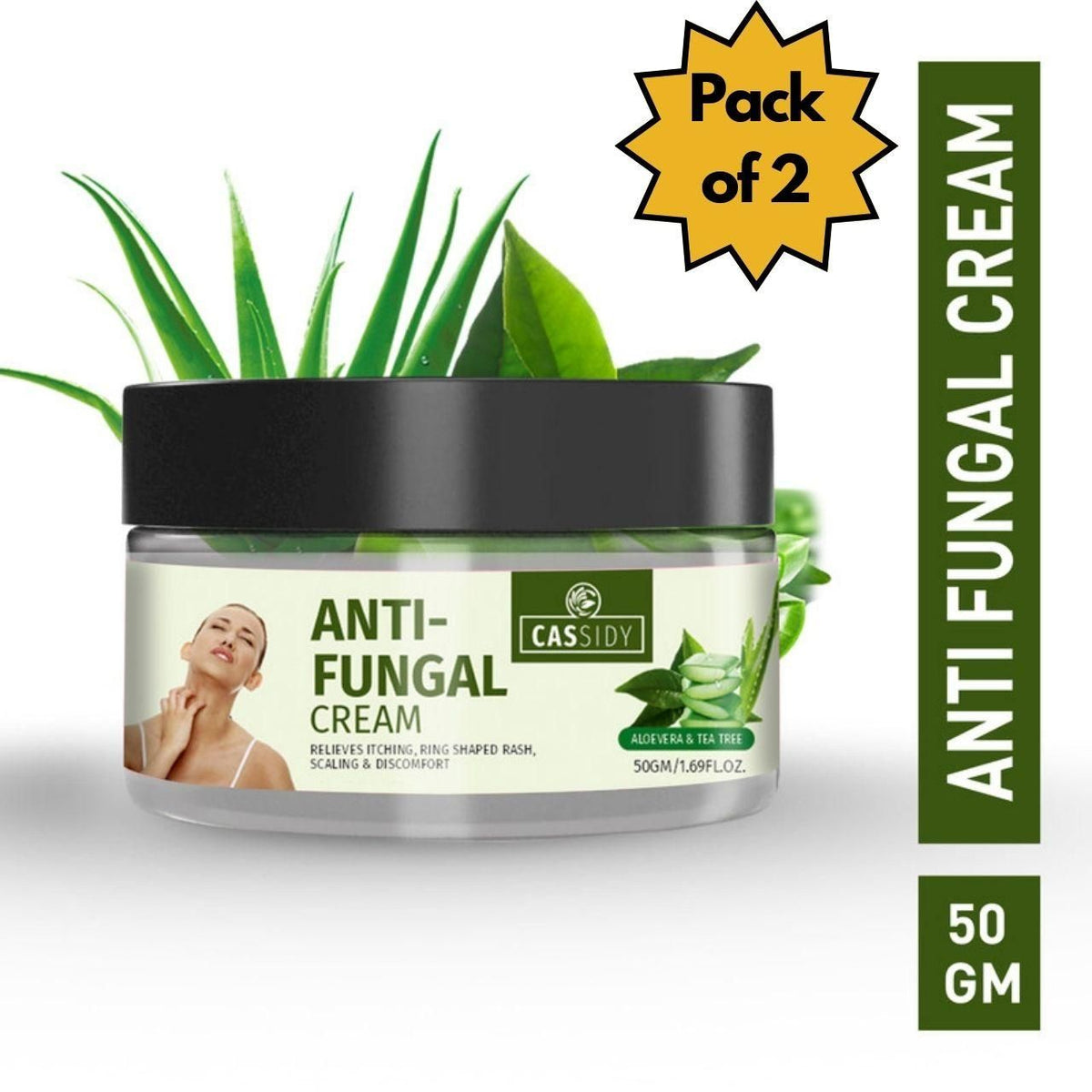 CASSIDY Anti Fungal Cream Aloevera and Tea Tree Extract